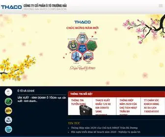 Thacogroup.vn(Công ty cổ phần tập đoàn trường hải (truong hai group)) Screenshot
