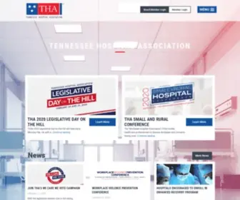 Tha.com(Tennessee Hospital Association) Screenshot