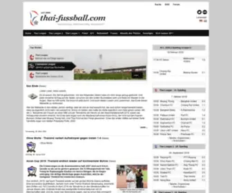 Thai-Fussball.com(Thai Fussball) Screenshot