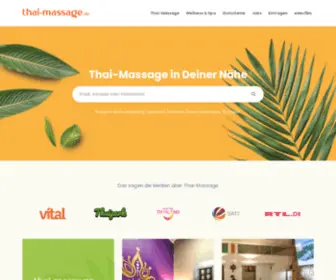 Thai-Massage.de(Thailändische massage) Screenshot