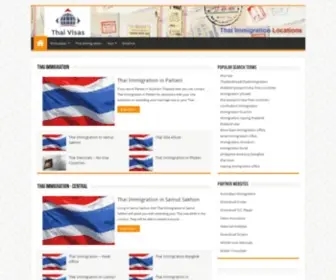 Thai-Visas.com(Thailand Visa) Screenshot