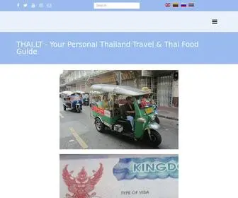 Thai.lt(Your Personal Thailand Travel & Thai Food Guide) Screenshot