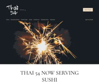 Thai54NC.com(Thai Restaurant) Screenshot