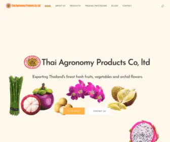 Thaiagronomy.com(Thai Agronomy Products Co.ltd) Screenshot
