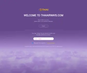 Thaiairways.com.bd(THAI AIRWAYS) Screenshot