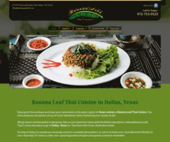 Thaibananaleaf.com(Traditional Thai Food) Screenshot