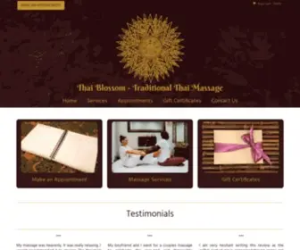 Thaiblossomchicago.com(Thai Blossom) Screenshot