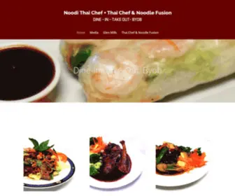 Thaicheftoday.com(Nooddi Thai Chef) Screenshot