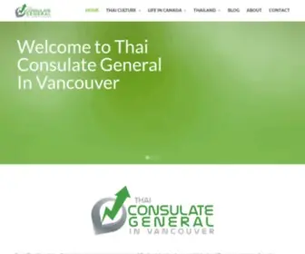 Thaicongenvancouver.org(  Royal Thai Consulate) Screenshot