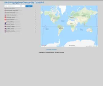 Thaidns.co.th(DNS Propagation Checker) Screenshot