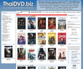 ThaiDVD.biz(Movies, Games, Music, Value) Screenshot