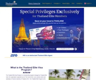 Thaielitevisa-His.com(Thailand Visa) Screenshot