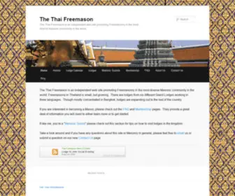 Thaifreemason.com(The Thai Freemason) Screenshot