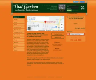 Thaigardenglenwaverley.com.au(Thai Garden Restaurant & Takeaway in Glen Waverley) Screenshot