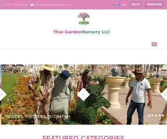 Thaigardennursery.com(This demo ecommerce website) Screenshot