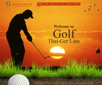 Thaigerlinegolf.com(Thai-Ger Line Golf in Pattaya, Thailand) Screenshot