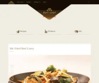 Thaigold.eu(Thai Food Company Ltd) Screenshot