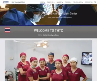 Thaihairclinic.com(Hair Transplant Clinic) Screenshot