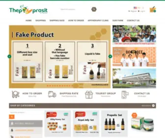 Thaihoney.web.id(Thepprasit Honey Online Shopping Indonesia) Screenshot