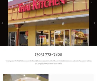 Thaikitchencolorado.com(Thaikitchen) Screenshot