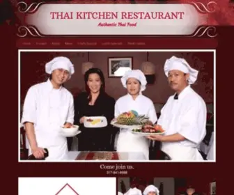 Thaikitchenfishers.net(Home) Screenshot