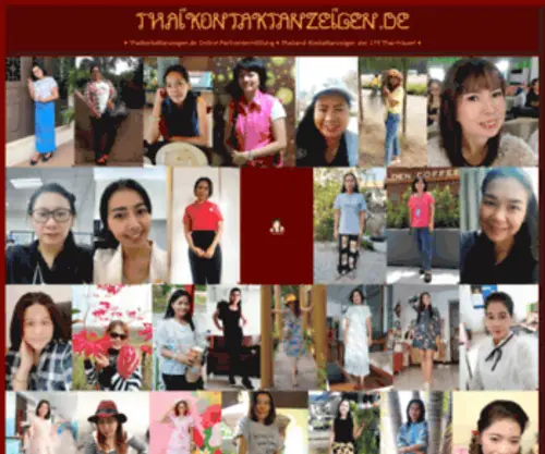 Thaikontaktanzeigen.de(♥ Online Partnervermittlung ♥ Thailand) Screenshot