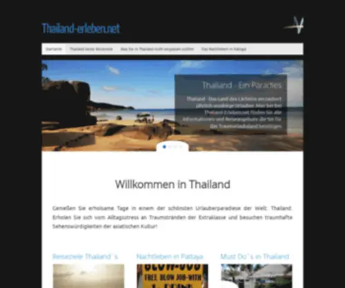 Thailand-Erleben.net(Thailand Urlaub) Screenshot