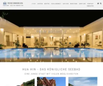 Thailand-Immobilien.ch(Rosse Immobilien) Screenshot