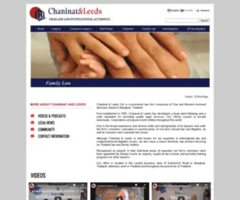 Thailand-Lawyer.com(Chaninat and Leeds) Screenshot