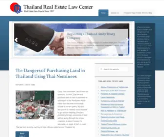 Thailand-Real-Estate-Law-Center.com(Real Estate Investment Law in Thailand) Screenshot