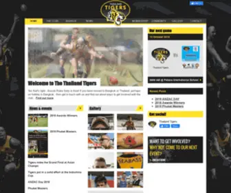 Thailand-Tigers.com(Thailand Tigers) Screenshot