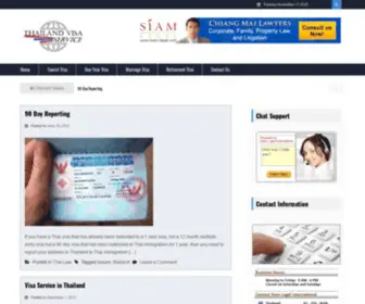 Thailand-Visa-Service.com(Thai Visa Service) Screenshot