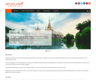 Thailandamazing.com(Home) Screenshot