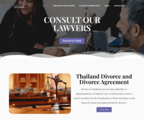 Thailanddivorce.com(Thailand Divorce) Screenshot