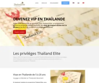 Thailandeelite.com(Thailand Elite) Screenshot