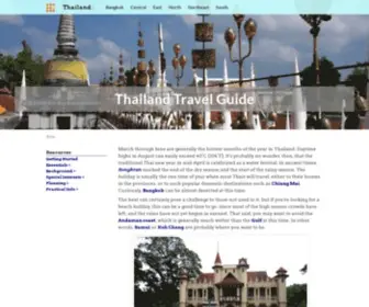 Thailandforvisitors.com(Asia for Visitors) Screenshot