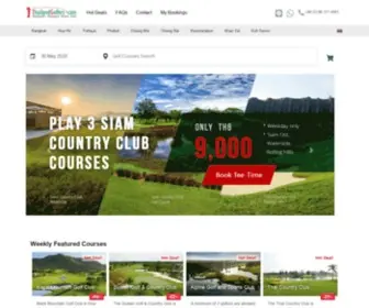 Thailandgolfers.com(Best Green Fee Golf Course in Thailand) Screenshot