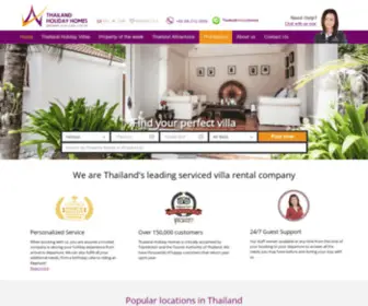 Thailandholidayhomes.com(Thailand Holiday Homes) Screenshot