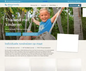 Thailandkids.nl(Thailand reizen met kinderen) Screenshot