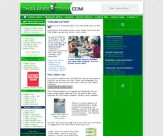 Thailandlottery.com Screenshot