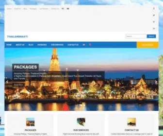 Thailandmasti.com(Thailand Cheap Packages) Screenshot