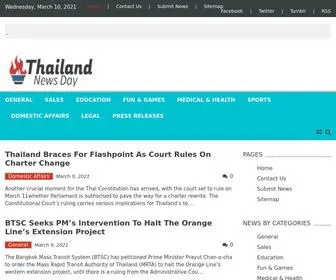 Thailandnewsday.com(Thailand News Day) Screenshot