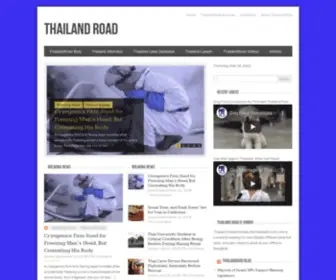 Thailandroad.com(Thailand) Screenshot