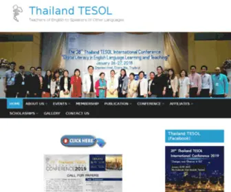 Thailandtesol.org(Thailandtesol) Screenshot