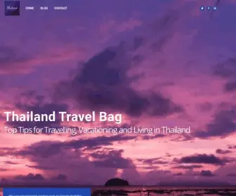 Thailandtravelbag.com(Thailand Travel Bag) Screenshot