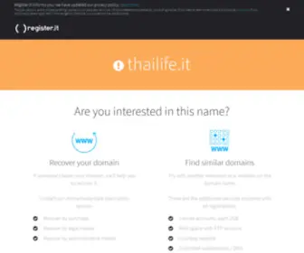 Thailife.it(Vacanze in Thailandia a Phuket) Screenshot
