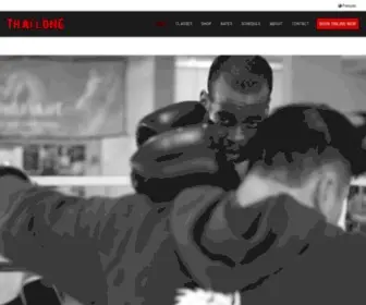 Thailong.ca(Muay Thai) Screenshot