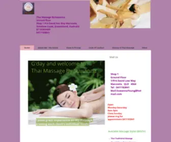 Thaimassagebysuwanna.com.au(Thai Massage By Suwanna) Screenshot