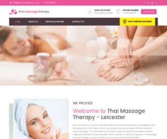 Thaimassagetherapy.co.uk(Thai Massage Leicester) Screenshot