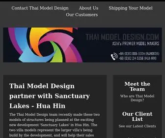 Thaimodeldesign.com(Thailand's Premier Model Studio) Screenshot